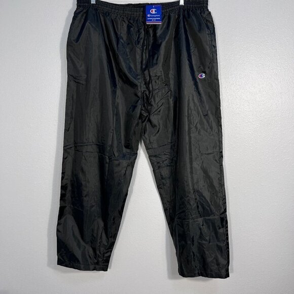 NWT Champion Authentic Athletic wear Big & Tall Black Drawstring Waist Pants - Picture 1 of 7